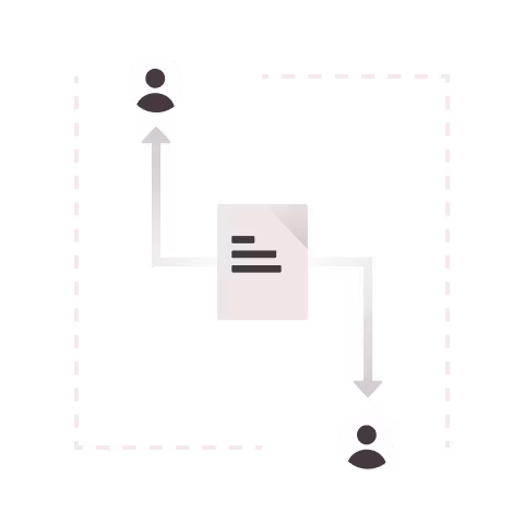 File Sharing Illustration