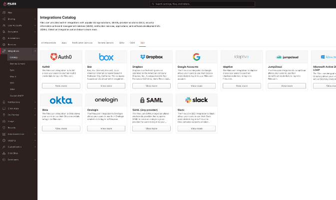 SSO Providers