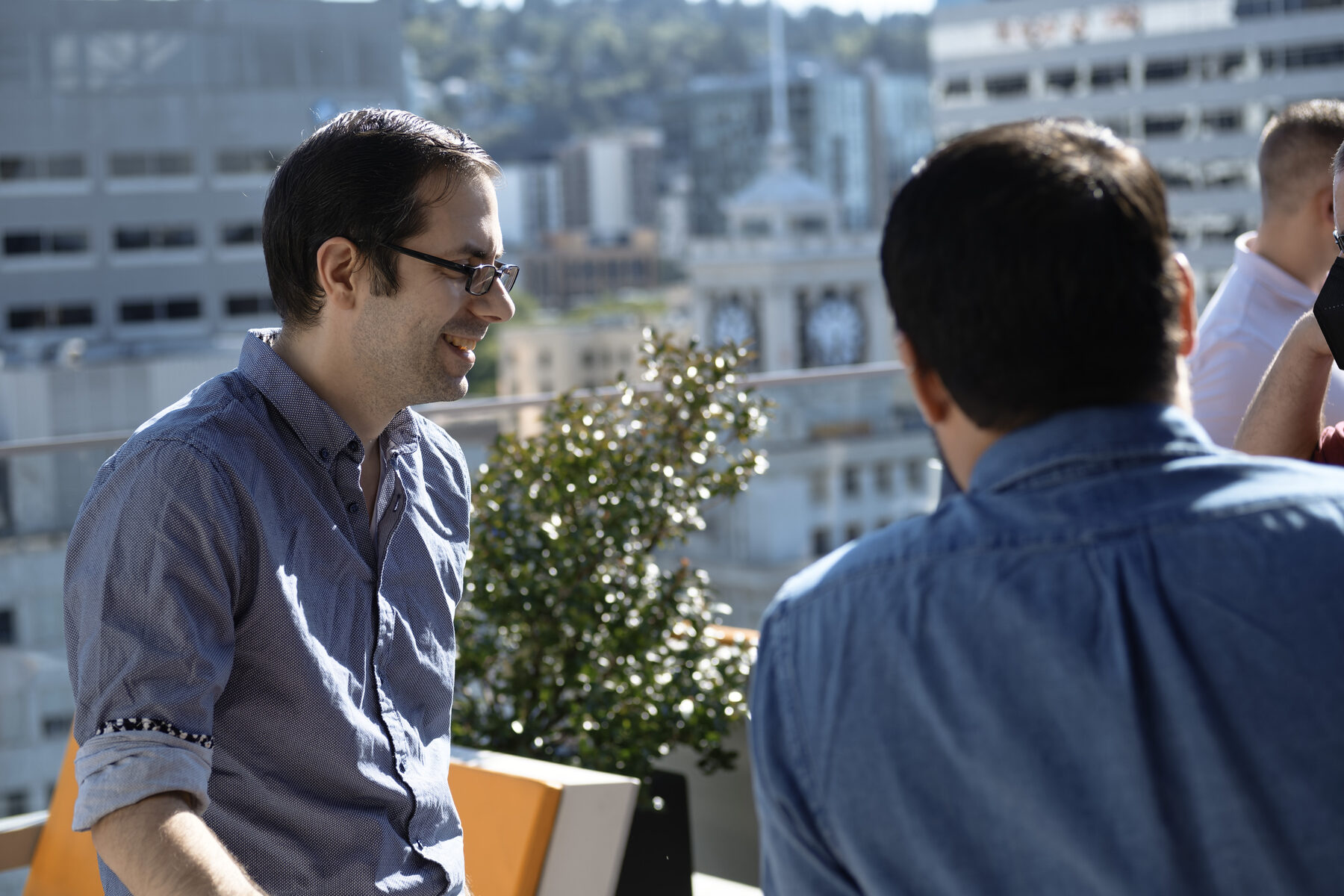 Jesse representing Files.com at an industry event.